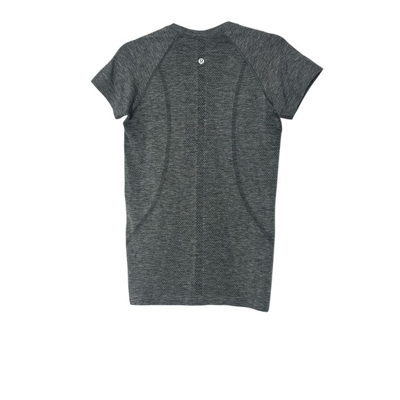lululemon athletica Pants - Lululemon Swiftly Tech Shirt Women's 6 Grey Short Sleeve Athleisure Running Gym